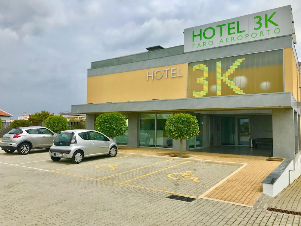 Hotel 3K Faro Aeroporto Exteriör bild